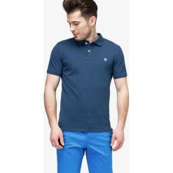 Timberland Polo Merrymeeting Rv Stretch Pique Polo Slim , granatowy, rozmiar M. Niebieskie koszulki polo sportowe Timberland, m, bez wzorów, z bawełny, bez kołnierzyka, bez ramiączek. W wyprzedaży za 159.99 zł.