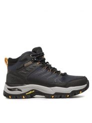 Skechers Trapery Arch Fit Dawson Raveno 204634/NVBK Niebieski. Niebieskie trapery Skechers, z materiału, bez zapięcia. Za 436.99 zł.
