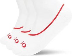 Skarpety stopki męskie HUGO 3 PSL BIANCO białe (50514921-100) 45-46. Białe skarpetki sportowe HUGO BOSS, bez wzorów, z bawełny. Za 87.56 zł.