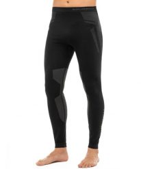 Legginsy termoaktywne Męskie Brubeck DRY. Czarne bielizna termoaktywna Brubeck, m, bez wzorów, z dzianiny, bez ramiączek, do biegania. Za 109.99 zł.