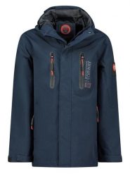 Geographical Norway Kurtka przejściowa "Ayoube" w kolorze granatowym rozmiar: S. Niebieskie kurtki Geographical Norway, s, bez wzorów, bez kaptura. Za 174.84 zł.