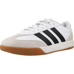Buty ADIDAS VL COURT FC Biały. Białe buty trekkingowe Adidas, bez wzorów, z tkaniny, bez zapięcia. Za 408.50 zł.
