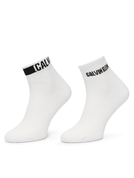 Calvin Klein Skarpety długie 701241735 Biały. Białe skarpety CALVIN KLEIN, bez wzorów, z bawełny. Za 59.99 zł.