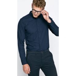 Produkt by Jack & Jones - Koszula. Czarne koszule PRODUKT by Jack & Jones, m, bez wzorów, z bawełny, bez kołnierzyka, bez ramiączek. W wyprzedaży za 59.90 zł.