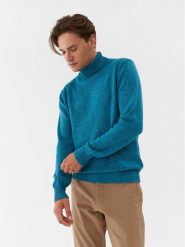 United Colors Of Benetton Golf 1235U2522 Niebieski Regular Fit. Niebieskie golfy United Colors Of Benetton, m, bez wzorów, z syntetyku, bez kołnierzyka, bez ramiączek. Za 329.99 zł.