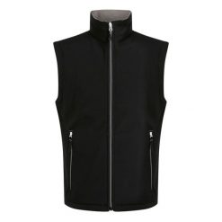 Ocieplana Męska Softshell 2 Warstwy Ascender. Czarne kurtki softshell Regatta, m, bez wzorów, z softshellu, bez kaptura. Za 162.99 zł.