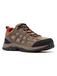 Columbia Skórzane buty trekkingowe "Redmond III" w kolorze khaki rozmiar: 43. Brązowe buty trekkingowe Columbia, bez wzorów, bez zapięcia. Za 189.74 zł.