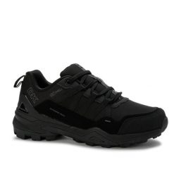Buty męskie sportowe trekkingowe turystyczne DK VENOM. Czarne buty turystyczne DK, bez wzorów, z materiału, bez zapięcia, trekkingowe. Za 199.00 zł.