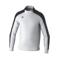 Kurtka z dresu Erima Evo Star. Białe kurtki Erima, bez wzorów, z dresówki, bez kaptura. Za 190.80 zł.