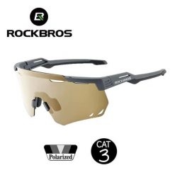 Okulary polaryzacyjne ROCKBROS. Brązowe okulary przeciwsłoneczne ROCKBROS. Za 117.44 zł.