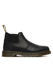 Dr. Martens Sztyblety 2976 Lo Chelsea Boot DM40587001 Czarny. Czarne botki sznurowane Dr. Martens, bez wzorów, ze skóry, bez obcasa, bez zapięcia. Za 899.99 zł.