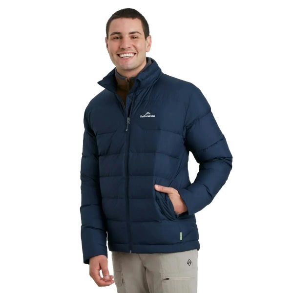 Kurtka puchowa Kathmandu Epiq V3. Czarne kurtki KATHMANDU, m, bez wzorów, z materiału, bez kaptura. Za 927.00 zł.
