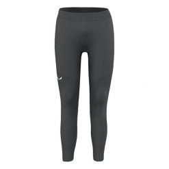 Legginsy Salewa Zerbu Medium Warm AMR. Czarne legginsy długie sportowe Salewa, s, bez wzorów, z elastanu. Za 458.50 zł.