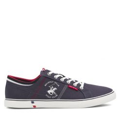 Tenisówki Beverly Hills Polo Club. Niebieskie trampki Beverly Hills Polo Club, m, bez wzorów, bez zapięcia. Za 149.99 zł.