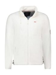 Canadian Peak Kurtka polarowa "Uploadeak" w kolorze białym rozmiar: XXL. Białe kurtki Canadian Peak, xxl, z aplikacjami, z materiału, bez kaptura. Za 118.56 zł.