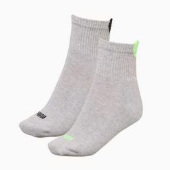 Puma Skarpety Heart Logo Crew 2-Pack 93855502. Szare skarpety Puma, bez wzorów, z bawełny. Za 62.11 zł.