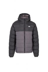 2058 Kurtka puchowa męska Oskar czarna XL. Czarne kurtki 2117 OF SWEDEN, m, bez wzorów, z materiału, z kapturem. Za 280.99 zł.