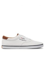 Bugatti Tenisówki 321AFH015000 Biały. Białe trampki Bugatti, m, bez wzorów, bez zapięcia. Za 219.99 zł.