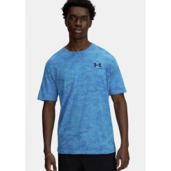 Męska Koszulka Sportowa Under Armour Abc Camo. Niebieskie t-shirty sportowe Under Armour, bez wzorów, bez ramiączek, do biegania. Za 129.99 zł.