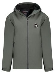 Geographical Norway Kurtka softshellowa "Tamigoglass" w kolorze antracytowym rozmiar: 3XL. Czarne kurtki outdoor i hardshell Geographical Norway, xl, bez wzorów, bez kaptura. Za 180.06 zł.