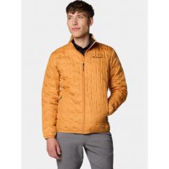 Kurtka Puchowa Męska Columbia Delta Ridge II. Żółte kurtki Columbia, na jesień, m, bez wzorów, z puchu, bez kaptura. Za 749.00 zł.