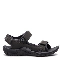 Sandały Jack Wolfskin. Szare sandały Jack Wolfskin, bez zapięcia. Za 239.99 zł.