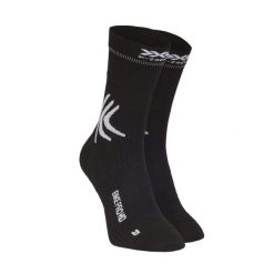 Skarpety rowerowe X-Socks Bike Pro Mid 4.0. Czarne skarpety X-Socks, bez wzorów. W wyprzedaży za 98.00 zł.