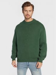 Redefined Rebel Sweter Bastian 212056 Zielony Regular Fit. Zielone swetry rozpinane Redefined Rebel, m, bez wzorów, z bawełny, bez kołnierzyka, bez ramiączek. Za 179.99 zł.