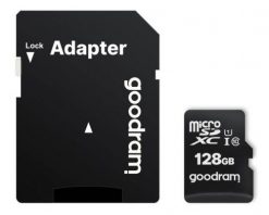 Karta pamięci Goodram microSD 128GB (M1AA-1280R12). Drony GoodRam. Za 59.99 zł.