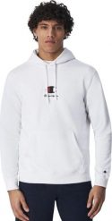 Bluza bawełniana męska Champion. Białe bluzy z kapturem Champion, m, bez wzorów, z bawełny, z kapturem. Za 221.99 zł.
