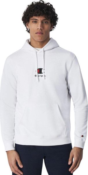 Bluza bawełniana męska Champion. Białe bluzy z kapturem Champion, m, bez wzorów, z bawełny, z kapturem. Za 221.99 zł.