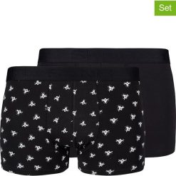 Bokserki (2 pary) w kolorze czarnym. Bokserki Skiny. W wyprzedaży za 55.95 zł.