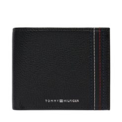 Portfel Tommy Hilfiger. Czarne portfele Tommy Hilfiger, bez wzorów. Za 329.99 zł.