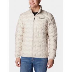 Kurtka Puchowa Męska Columbia Delta Ridge II. Brązowe kurtki Columbia, na jesień, m, bez wzorów, z puchu, bez kaptura. Za 749.00 zł.