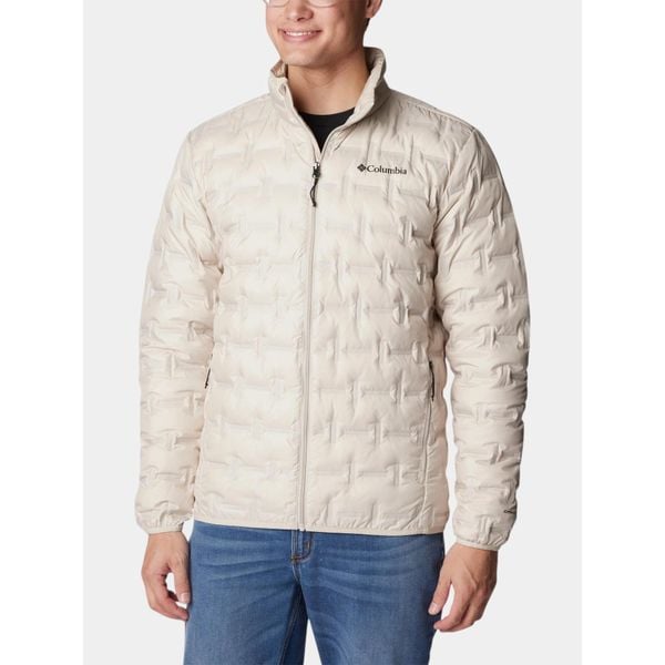 Kurtka Puchowa Męska Columbia Delta Ridge II. Brązowe kurtki Columbia, na jesień, m, bez wzorów, z puchu, bez kaptura. Za 749.00 zł.