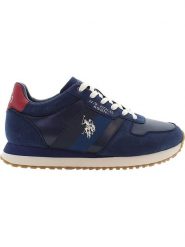 U.S. Polo Assn. Sneakersy w kolorze granatowo-czerwonym rozmiar: 42. Czerwone buty sportowe casual U.S. Polo Assn., bez wzorów, bez zapięcia. Za 244.95 zł.