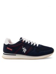 U.S. Polo Assn. Sneakersy ALTENA001A Granatowy. Niebieskie buty sportowe casual U.S. Polo Assn., bez wzorów, z materiału, bez zapięcia. Za 207.99 zł.