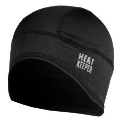 Czapka sportowa termiczna męska rozmiar uniwersalny. Czarne czapki zimowe HEAT KEEPER, bez wzorów. Za 117.79 zł.