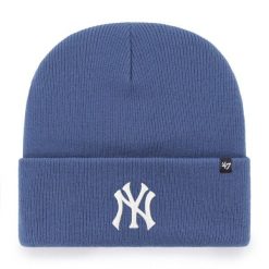 Czapka zimowa turystyczna uniseks 47 Brand New York Yankees. Niebieskie czapki zimowe 47 Brand, bez wzorów. Za 119.00 zł.