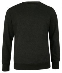 Bluza Popielata, Okrągły Dekolt, bez Kaptura, bez Nadruku, Jednokolorowa, Męska -Brave Soul. Szare bluzy Brave Soul, m, bez wzorów, z bawełny, bez kaptura. Za 89.00 zł.