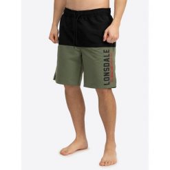 Szorty kąpielowe Lonsdale Regular Fit Hayling. Czarne kąpielówki Lonsdale, m, bez wzorów, sportowe. Za 144.50 zł.