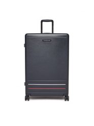 Tommy Hilfiger Walizka duża AU0AU01975 Czarny. Czarne walizki Tommy Hilfiger, bez wzorów, z tworzywa sztucznego, duże. Za 879.99 zł.