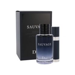 Christian Dior Sauvage Zestaw dla mężczyzn EDT 100 ml + EDT 7.5 ml. Zestawy kosmetyków marki Christian Dior. Za 376.30 zł.