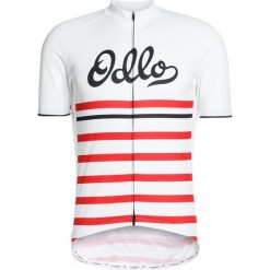 ODLO STANDUP COLLAR FUJIN PRINT Tshirt z nadrukiem white/fiery red/retro. T-shirty marki ODLO. Za 299.00 zł.