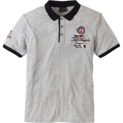 Shirt polo Regular Fit bonprix szary melanż. Koszulki polo bonprix. Za 54.99 zł.