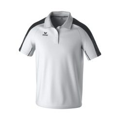 Koszulka polo Erima Evo Star wielokolorowa. Białe koszulki polo Erima, bez wzorów, z materiału, bez kołnierzyka, bez ramiączek, do piłki nożnej. Za 177.00 zł.