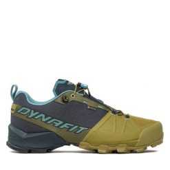Trekkingi Dynafit. Niebieskie buty trekkingowe Dynafit, bez wzorów, z gore-texu, bez zapięcia. Za 629.99 zł.