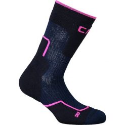 Skarpety trekkingowe CMP WOOL MID. Fioletowe skarpety CMP, bez wzorów, z elastanu. Za 47.99 zł.