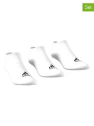 Adidas Skarpety funkcyjne (3 pary) w kolorze białym rozmiar: L. Białe skarpety Adidas, bez wzorów. Za 30.99 zł.