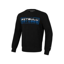 Bluza męska Pitbull z kapturem In Blue. Czarne bluzy PITBULL, m, bez wzorów, z kapturem. W wyprzedaży za 196.90 zł.